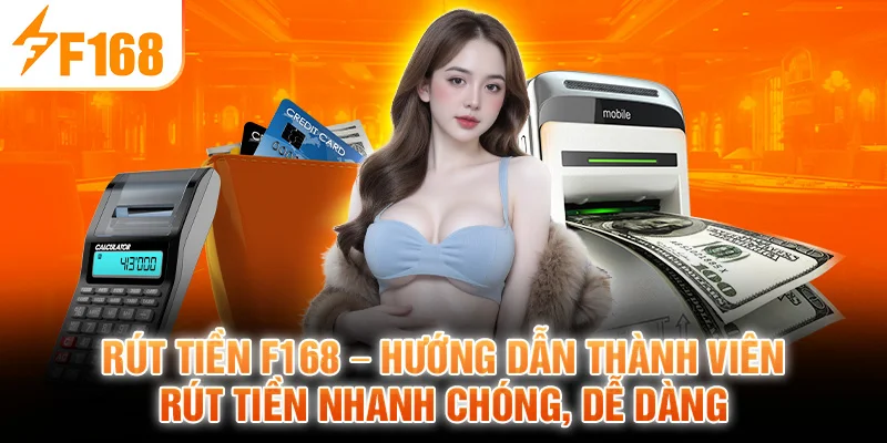 Rút Tiền F168 - Hướng Dẫn Thanh Viên Rút Tiền Nhanh Chóng, Dễ Dàng